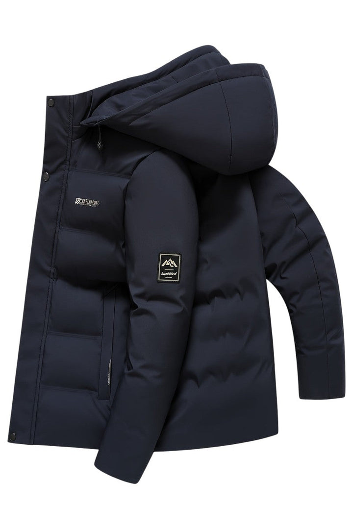 Trenrik - Abrigo con Capucha Casual Estiloso