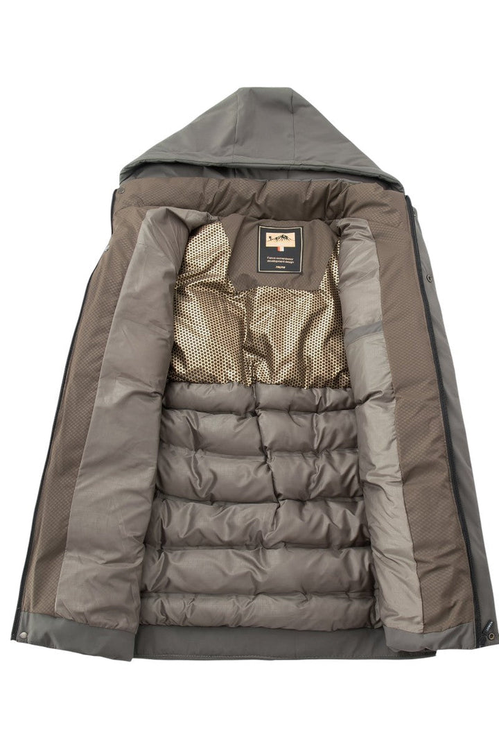Trenrik - Abrigo con Capucha Casual Estiloso