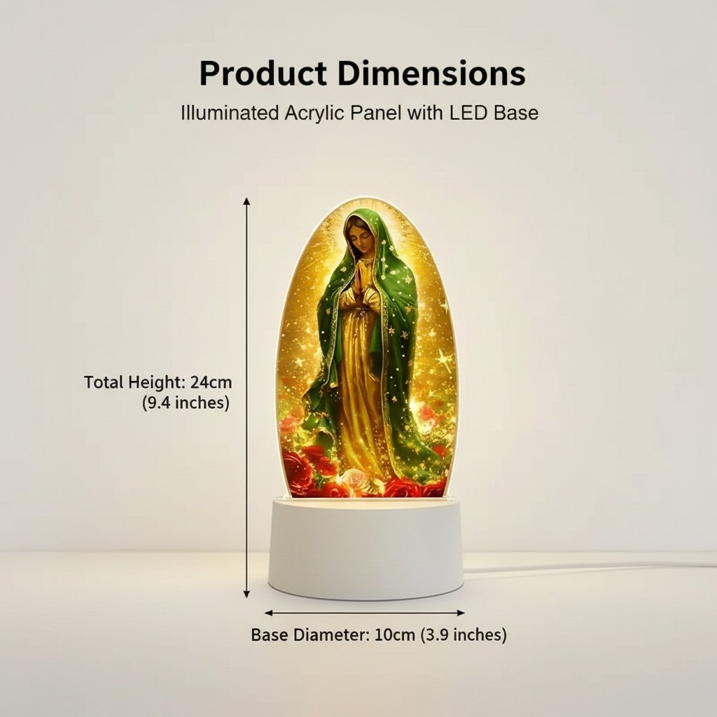 Zaylia - Lámpara LED de Figura Sagrada