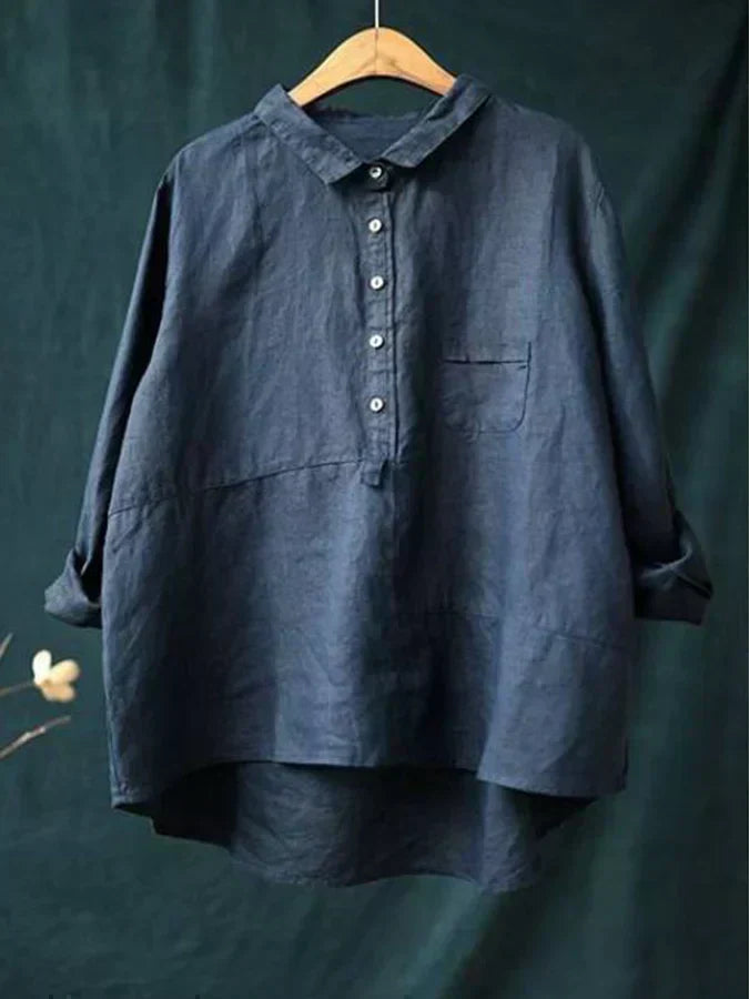 Koriel - Blusa de tacto suave