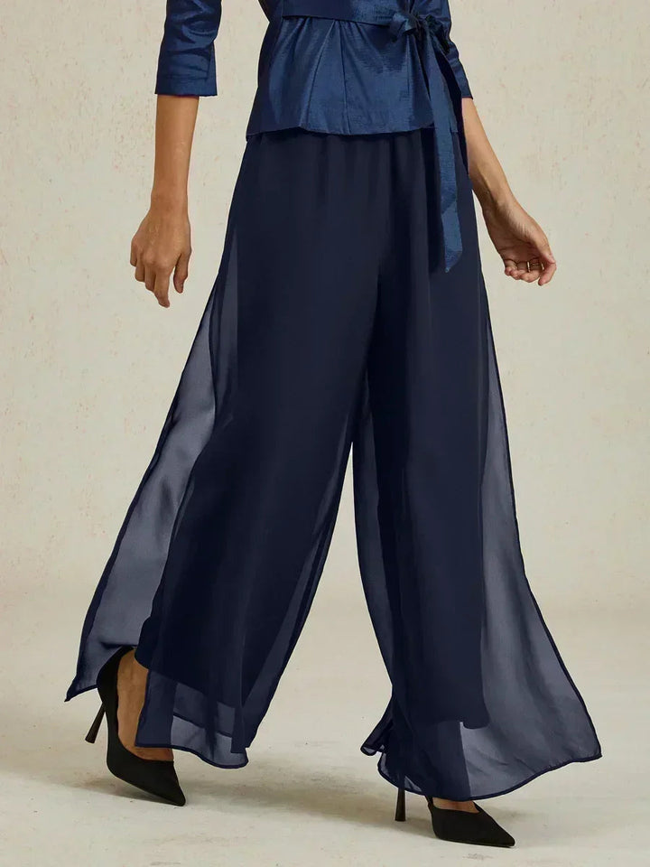 Tairess - Pantalón de pierna ancha
