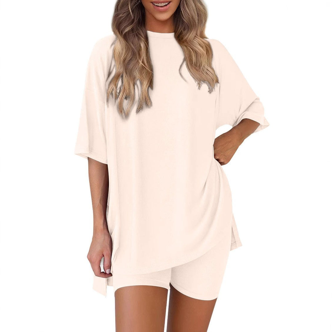 Calista - Conjunto de playera holgada y shorts