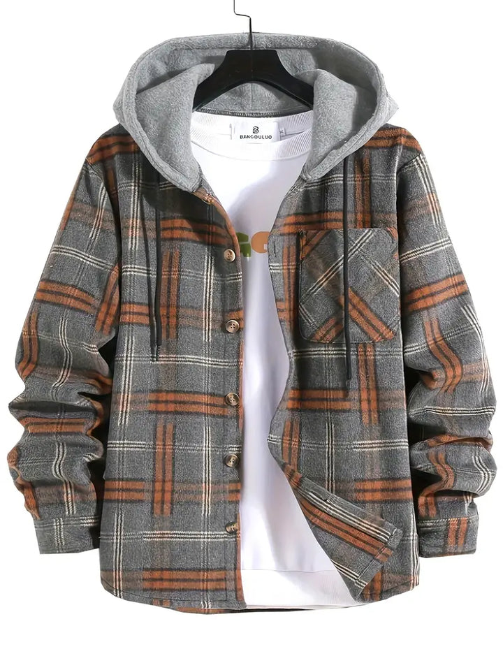 Cedricus - Chaqueta con capucha casual con estilo