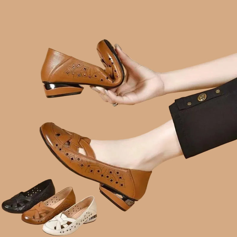 Noemi - Zapatos planos con recortes