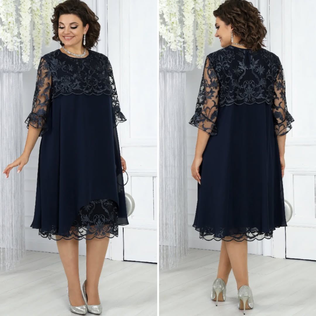 Noreliya - Vestido casual elegante