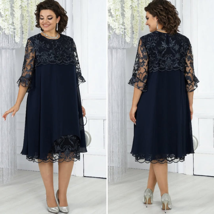 Noreliya - Vestido casual elegante