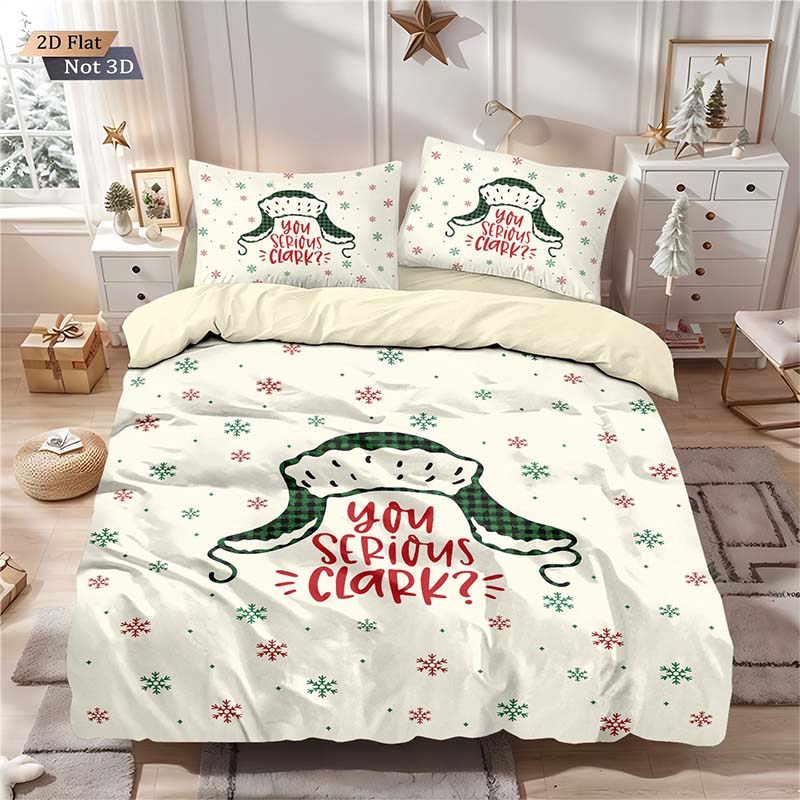 Inyarae - Juego de Ropa de Cama Navideña