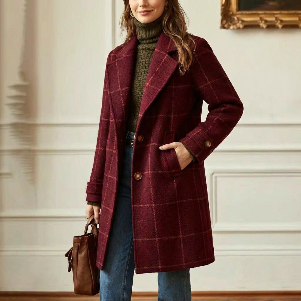 Loralyse - Abrigo Casual Estiloso