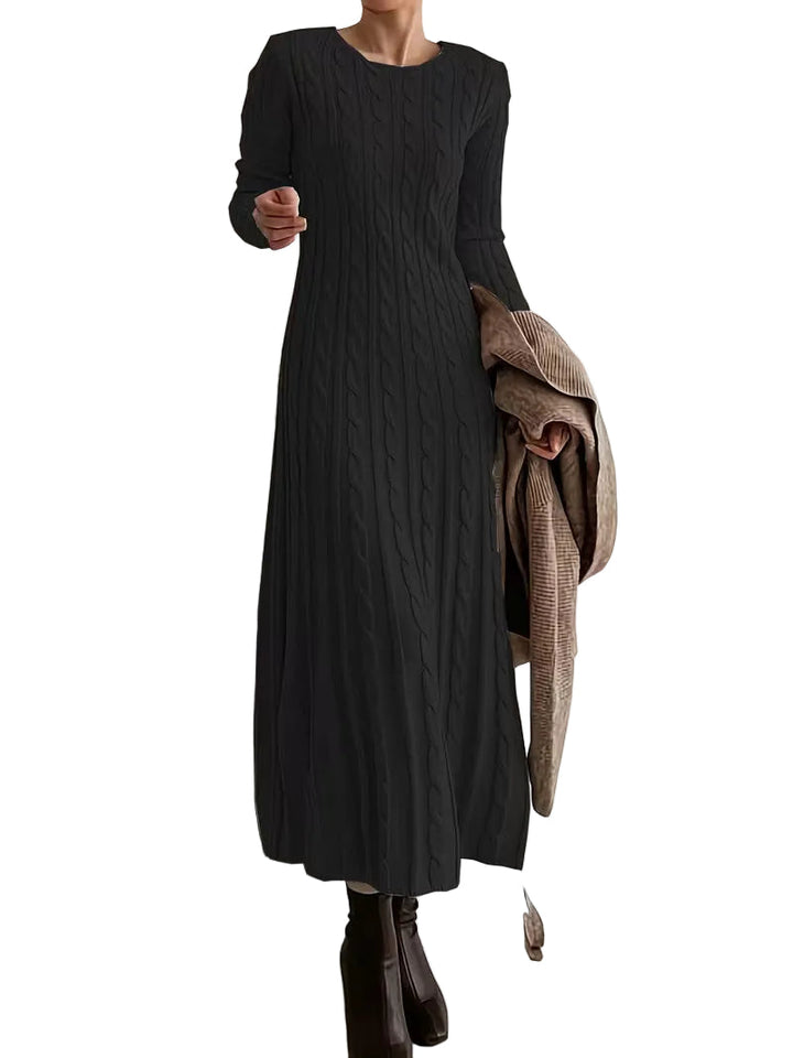 Ellarise - Vestido Maxi Casual Estiloso