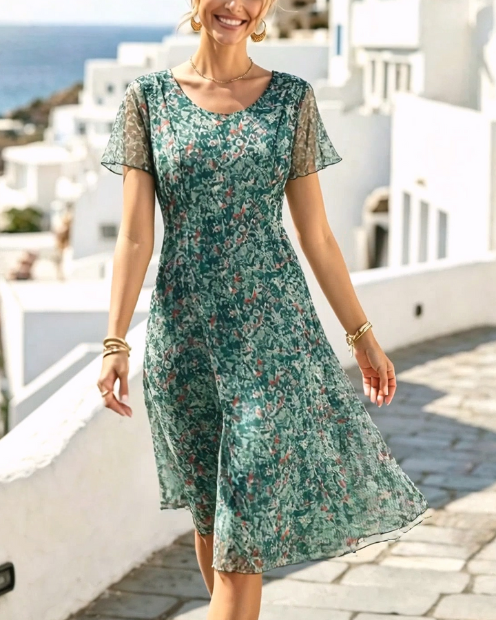 Kynara - Vestido estampado a la rodilla