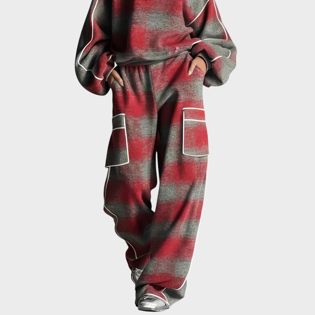 Orlienna - Conjunto de Dos Piezas Casual Estiloso