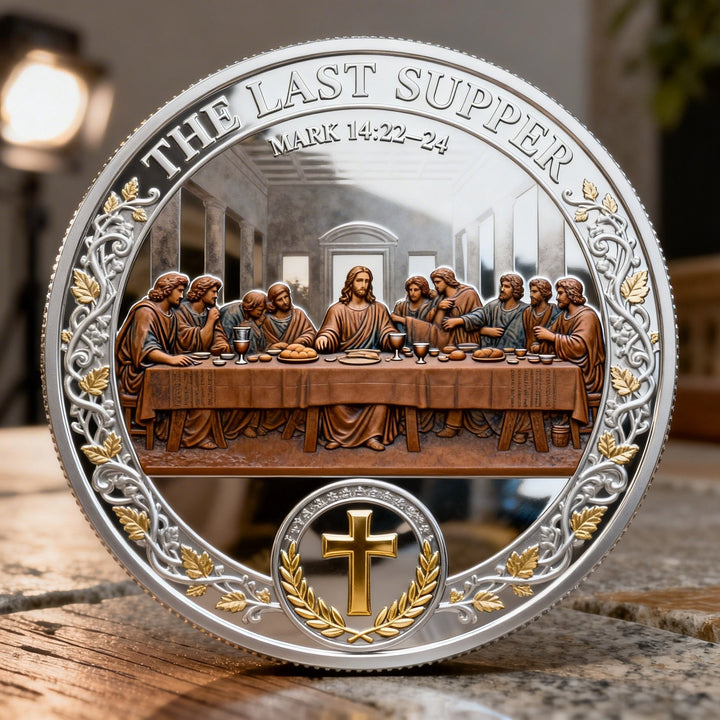 Luca - Moneda conmemorativa grabada de lujo
