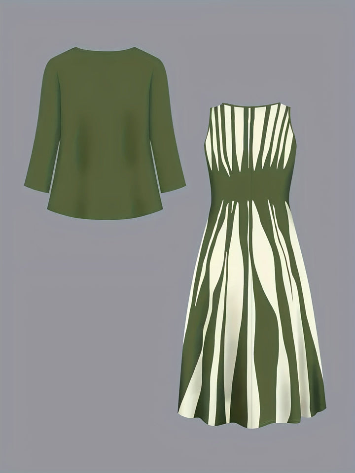 Zarabeth - Vestido Midi Casual Estiloso