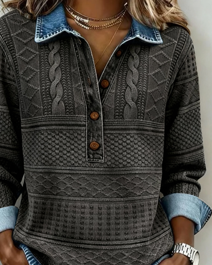 Orlissey - Camisa texturizada abotonada