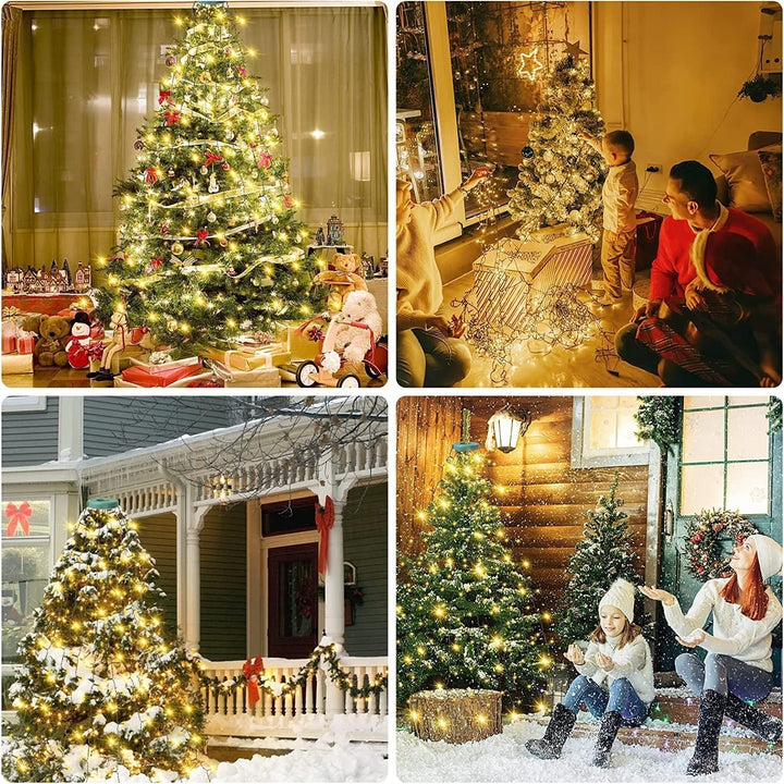 Kaerra - Aro de Luces en Cascada para Árbol de Navidad