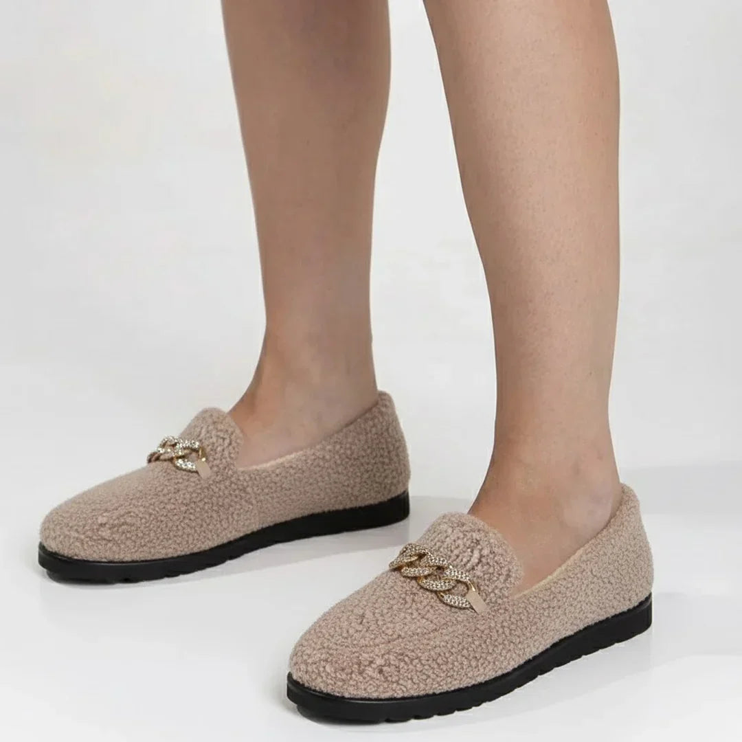 Elari - Pantuflas ergonómicas de felpa