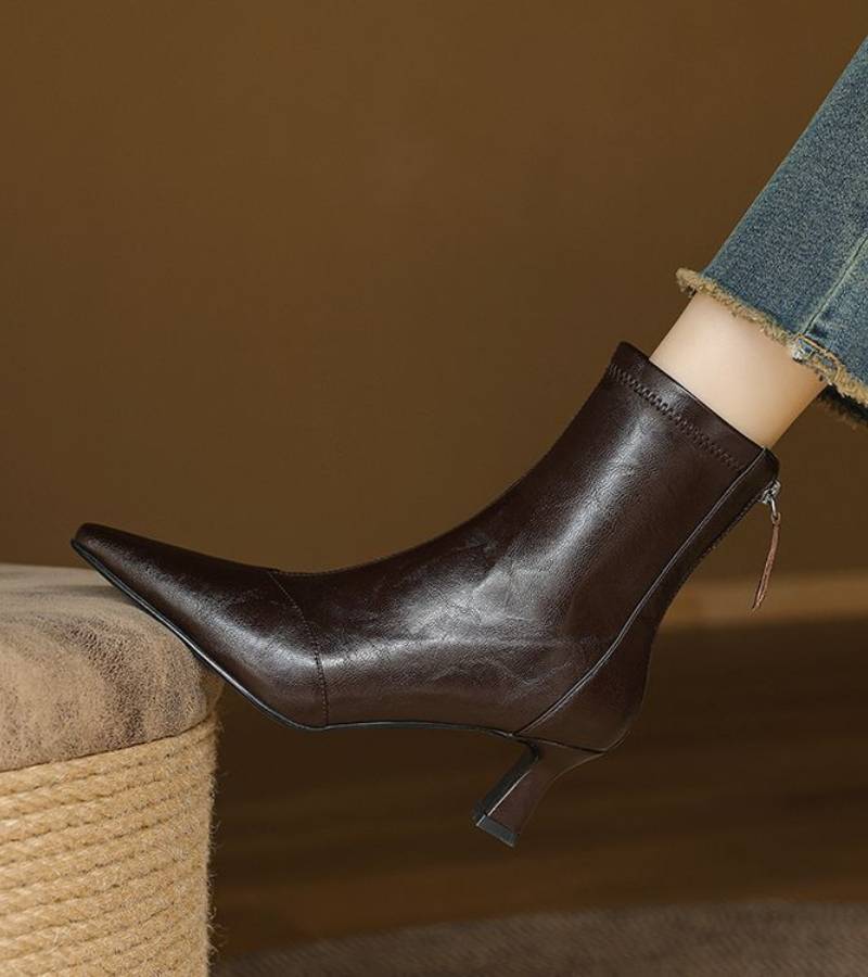 Amelia - Botines de tacón elegantes