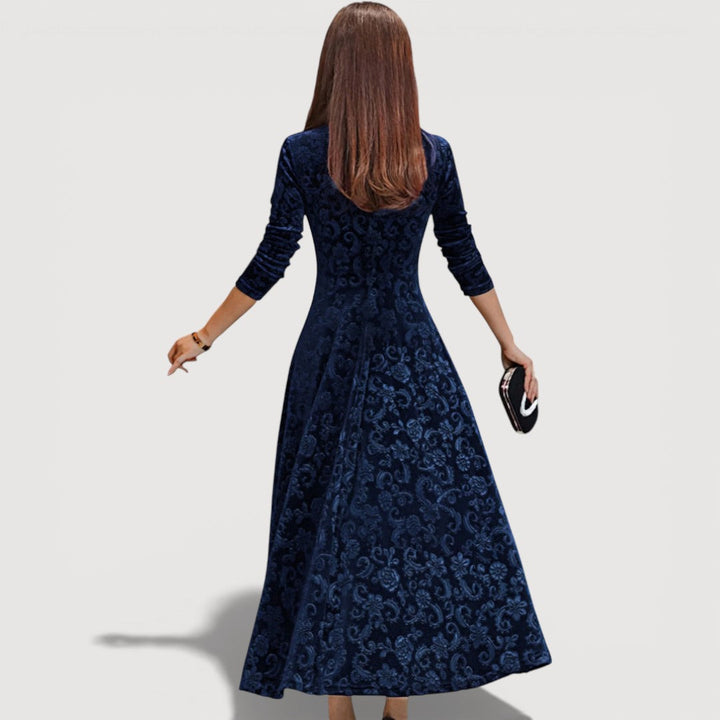 Orliya - Vestido de noche lujoso de tacto suave