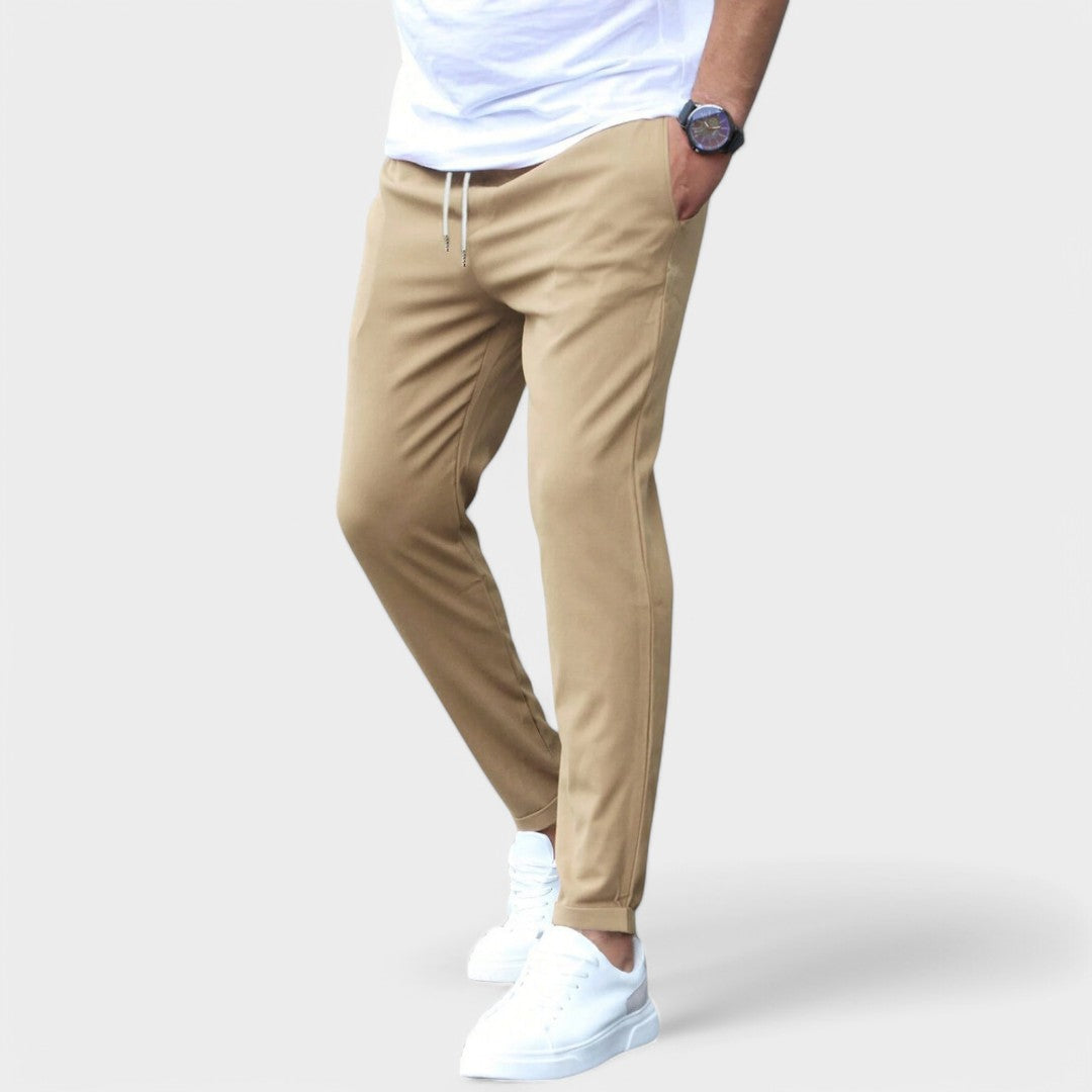 Vensix - Pantalones entallados con stretch