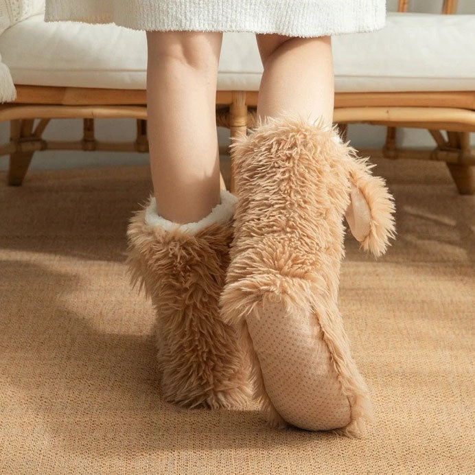 Tevrina - Botas Pantufla para Interior
