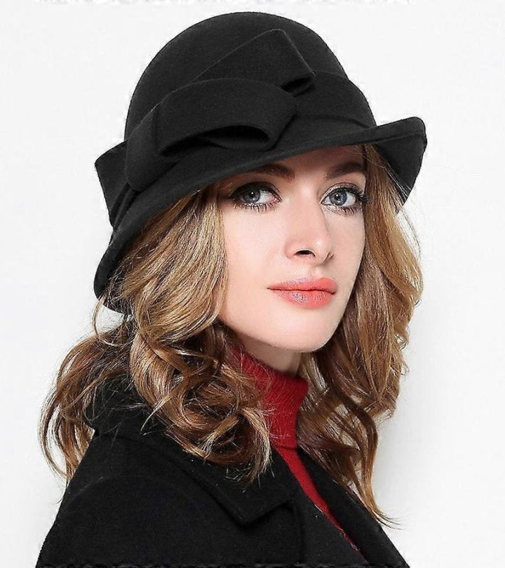 Magnolia - Sombrero Cloche Elegante con Ala