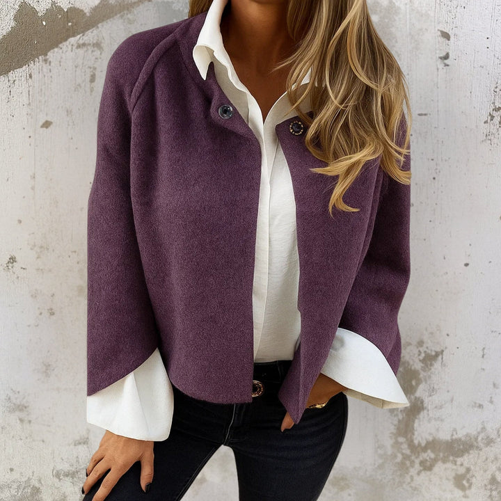 Nalitha - Chaqueta corta de tacto suave