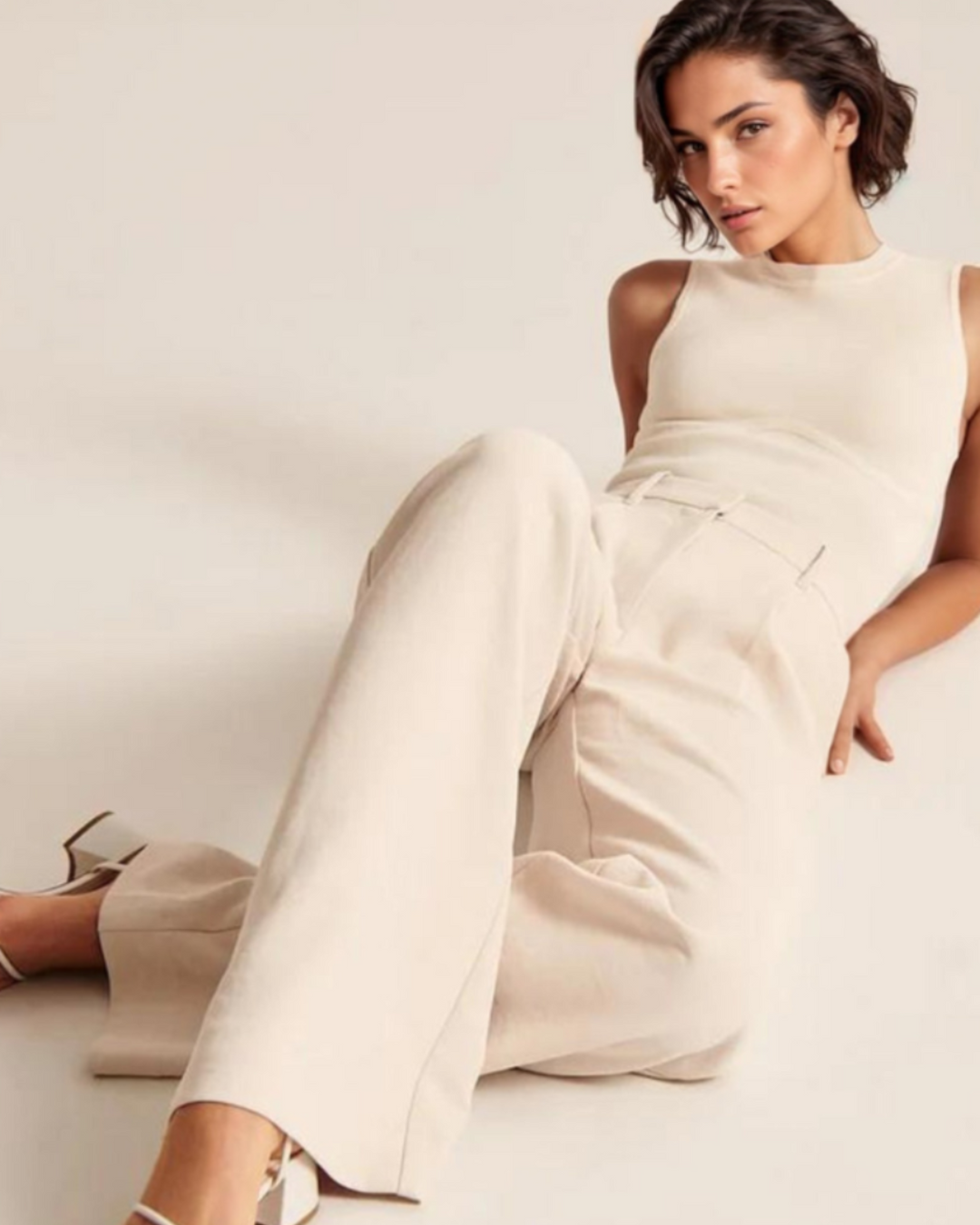 Alexine - Pantalones casuales elegantes