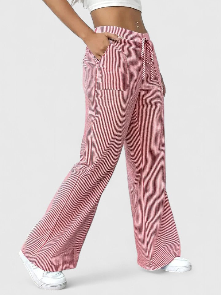 Chelsea - Pantalón de tacto suave con cordón ajustable