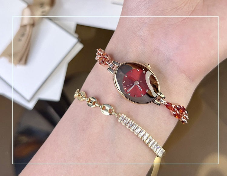Vianne - Reloj de pulsera brillante