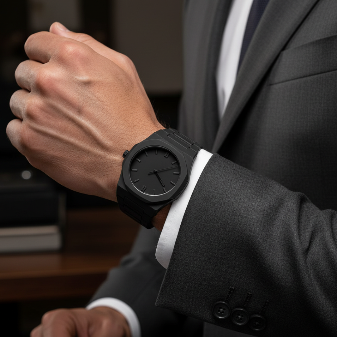 Nevrick - Reloj octagonal discreto