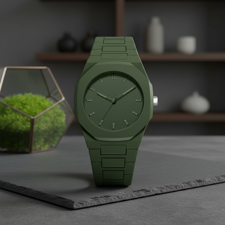 Nevrick - Reloj octagonal discreto