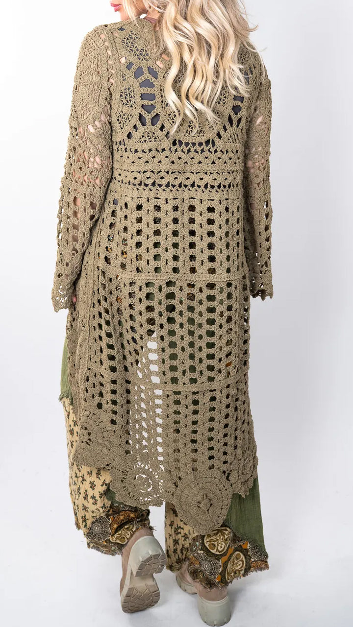 Soralen - Top de Crochet Casual Estiloso