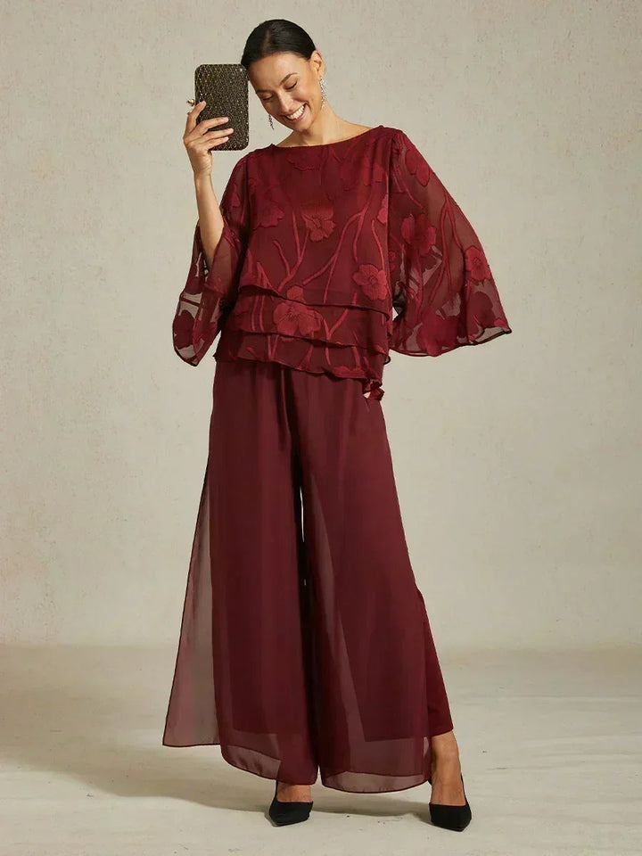 Tairess - Pantalón de pierna ancha
