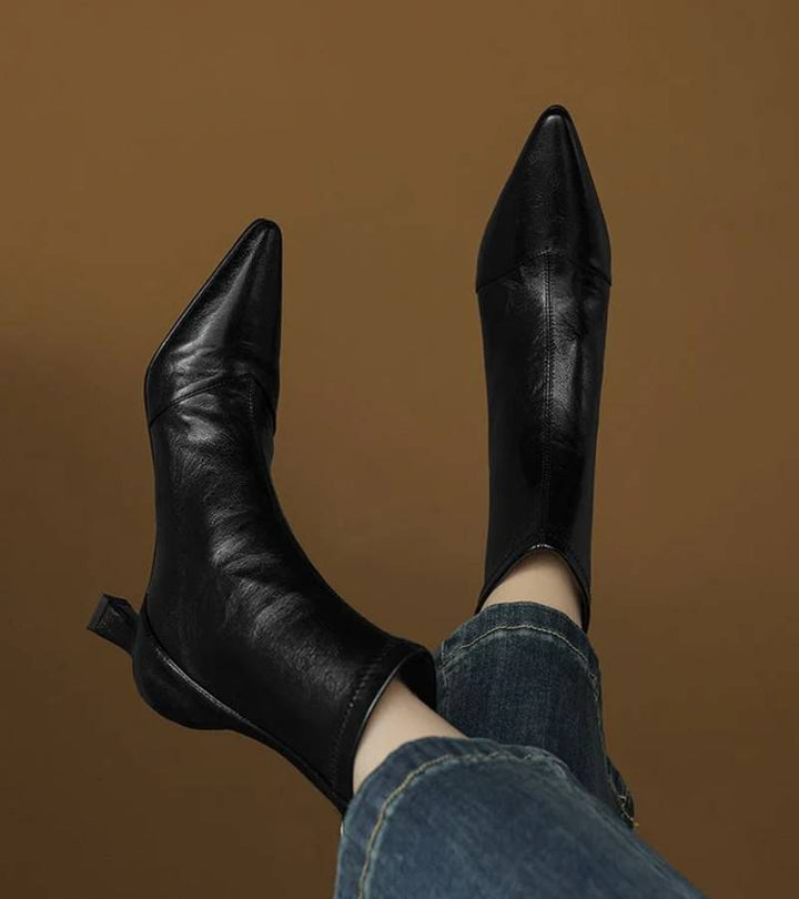 Amelia - Botines de tacón elegantes