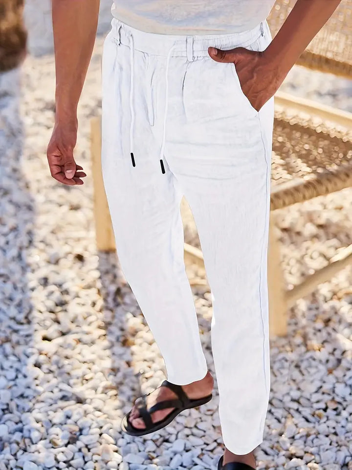 Daxon - Pantalones casuales elegantes