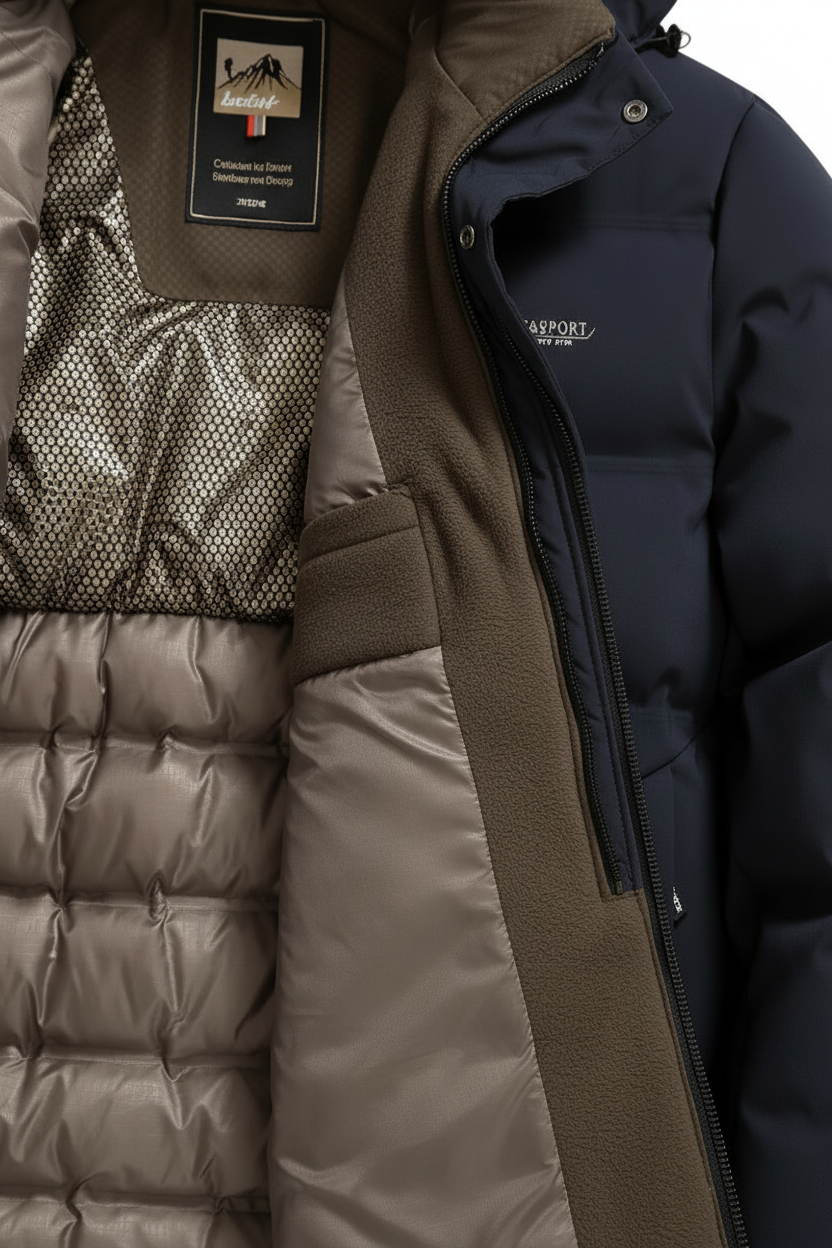 Trenrik - Abrigo con Capucha Casual Estiloso