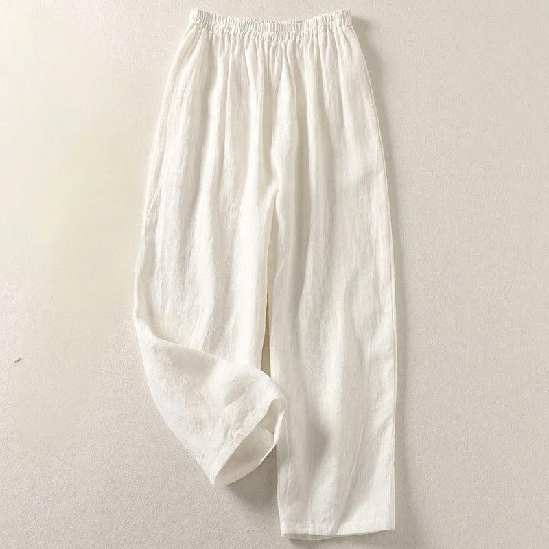 Wilina - Pantalón de lino ligero