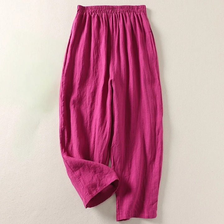 Wilina - Pantalón de lino ligero