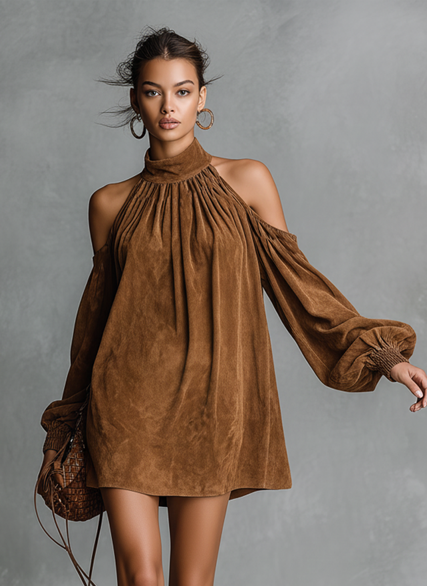 Lysindra - Vestido Mini Casual Estiloso
