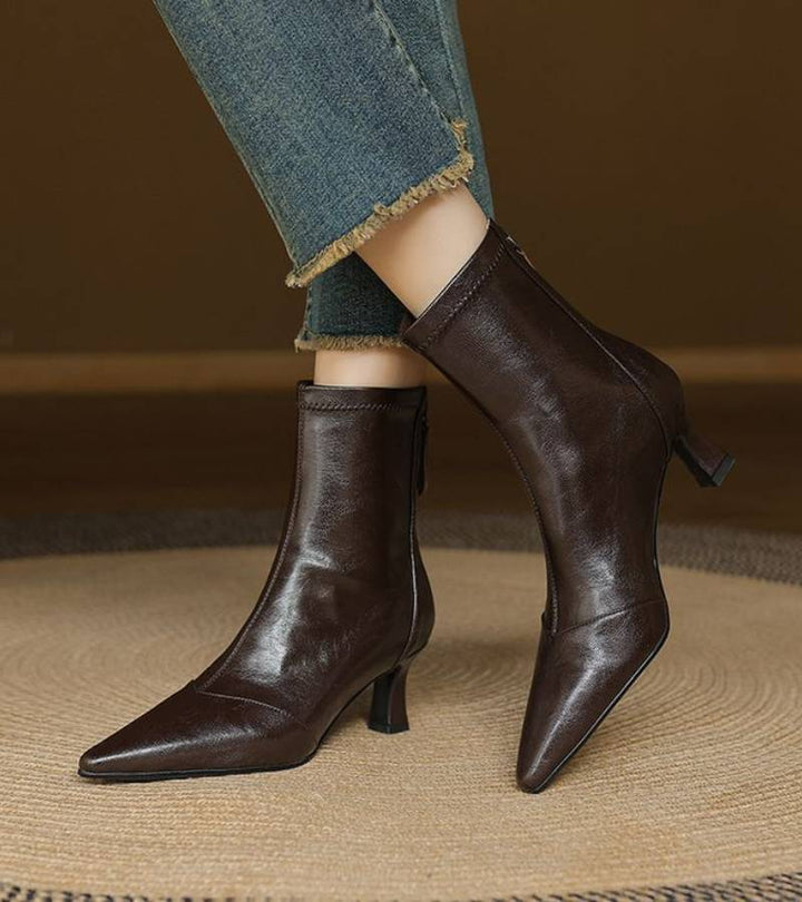 Amelia - Botines de tacón elegantes