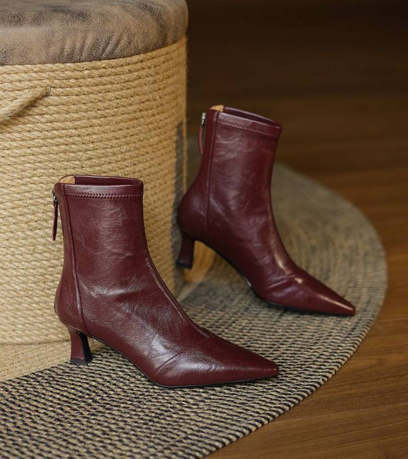 Amelia - Botines de tacón elegantes