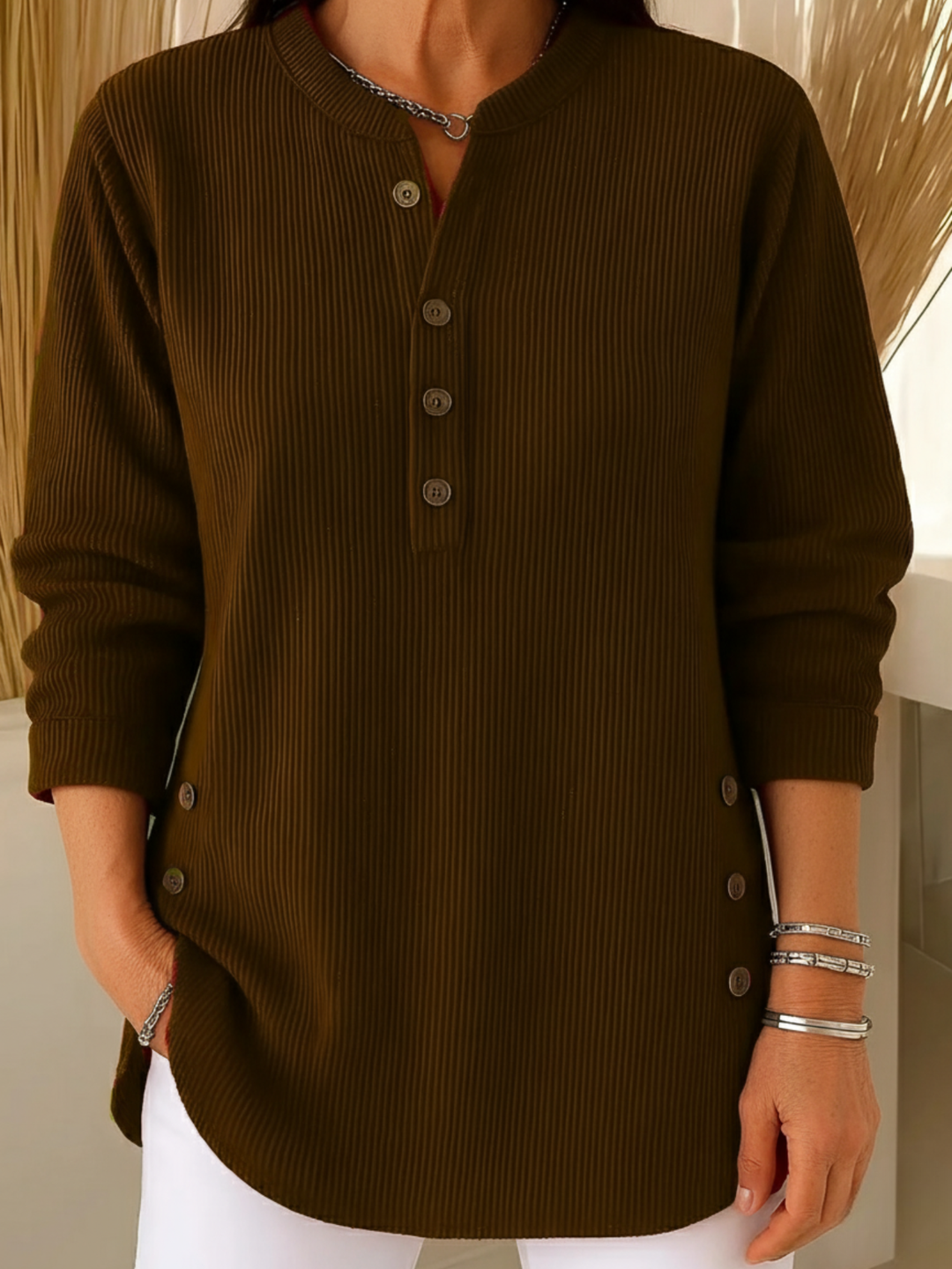 Phoebe - Blusa Túnica Casual con Estilo