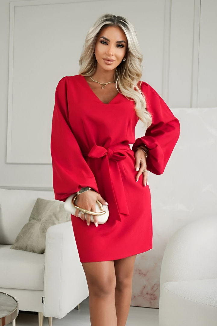 Trinity - Vestido Casual Elegante con Cinturón