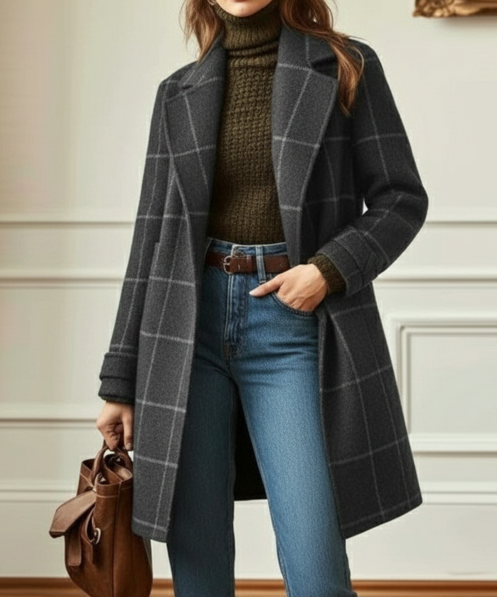 Loralyse - Abrigo Casual Estiloso