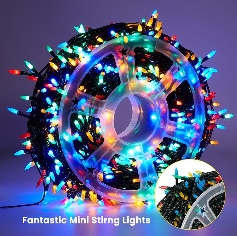 Rivkah - Luces LED Mini en Serie Multicolor
