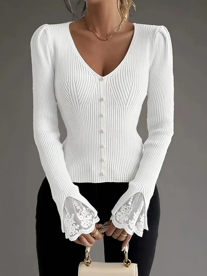 Corinne - Blusa Casual con Estilo