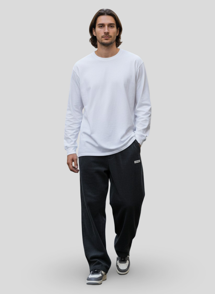 Zaylor - Pantalón de pierna ancha de tacto suave