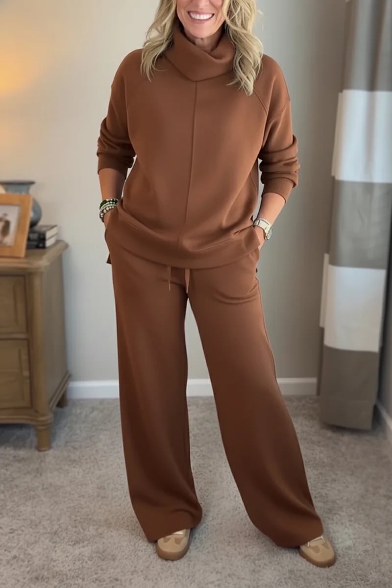 Elaine - Conjunto Casual de Dos Piezas con Estilo