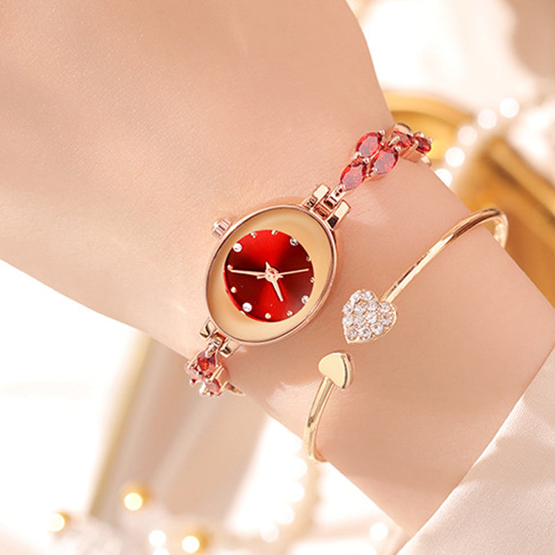 Vianne - Reloj de pulsera brillante