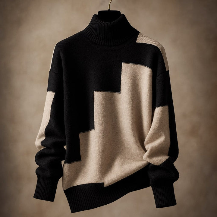 Kelynn - Suéter de cuello alto suave al tacto